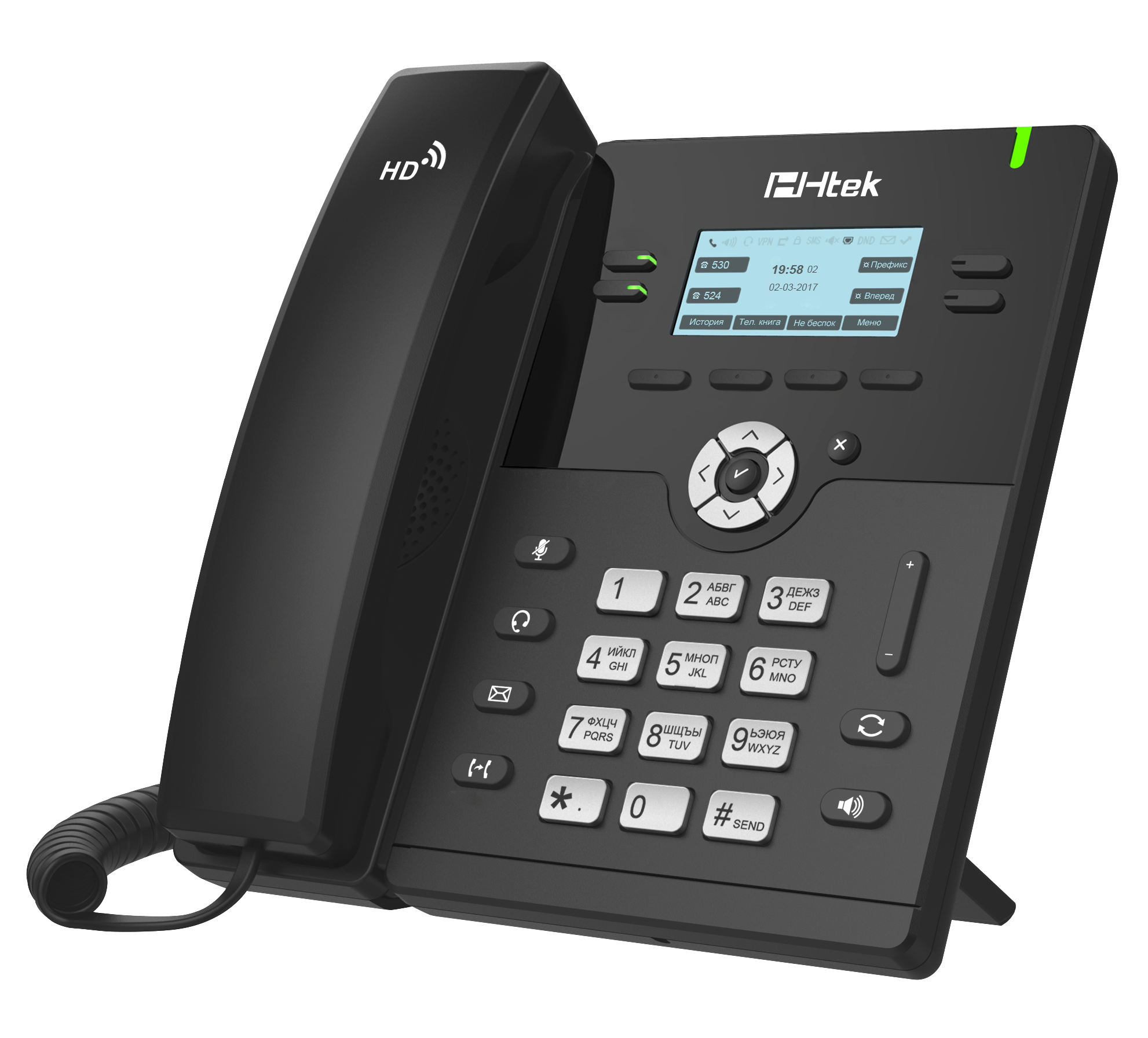 UC912G RU Гигабитный IP-телефон базового уровня